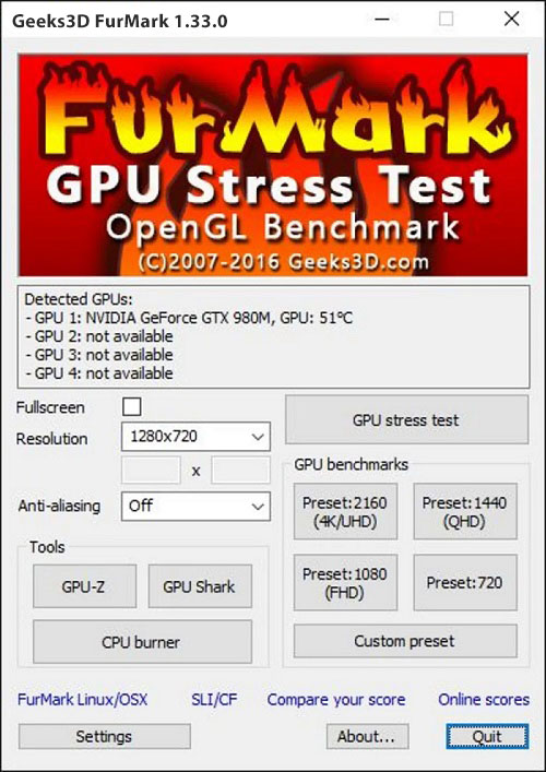 FurMark Test