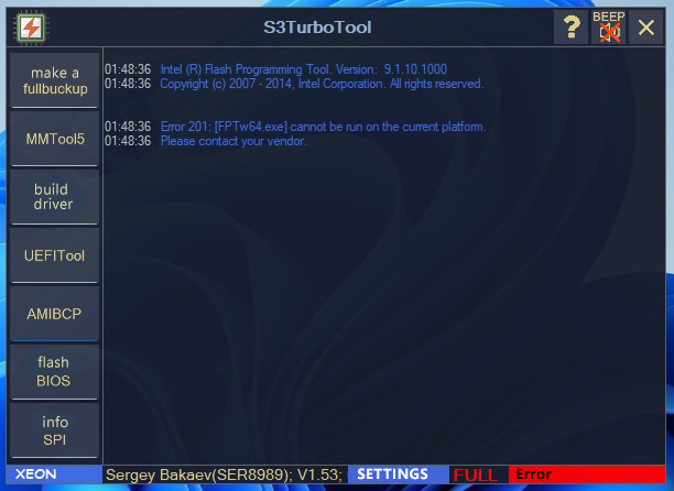Interface S3TurboTool
